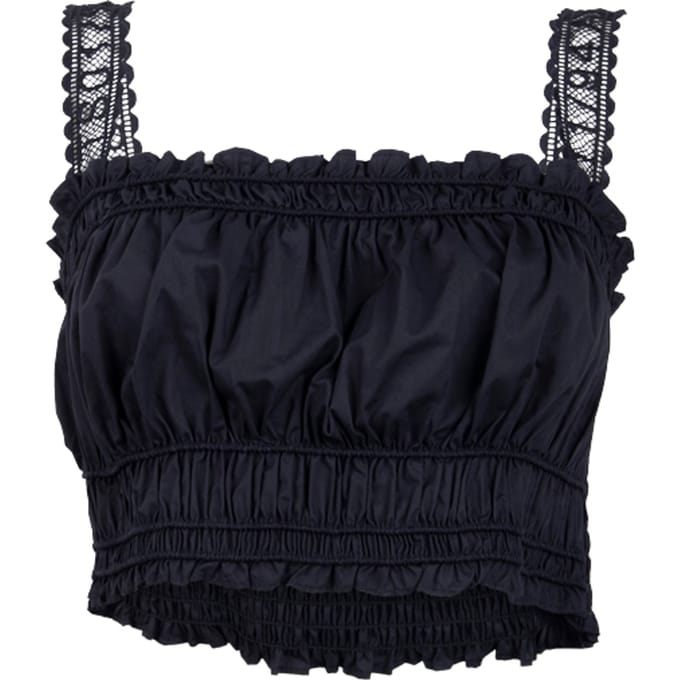 AllSaints Alex Top Black Größe: 42 | Tanktops Outlet | Damen | Schwarz