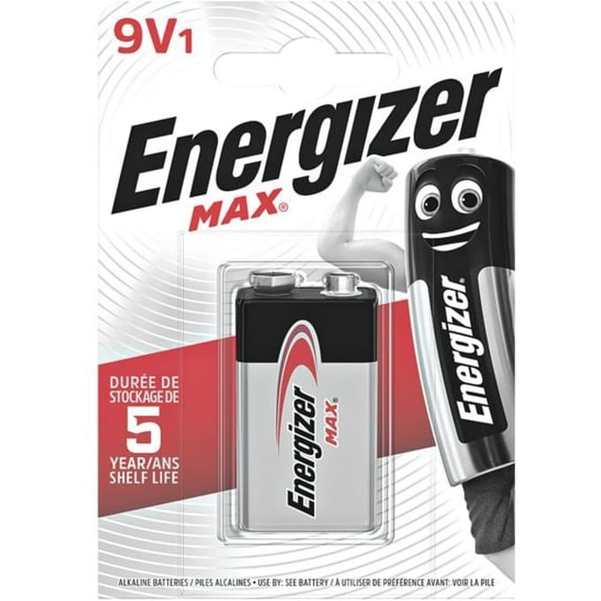Batterij »Max Alkaline« 9V / E-Blok