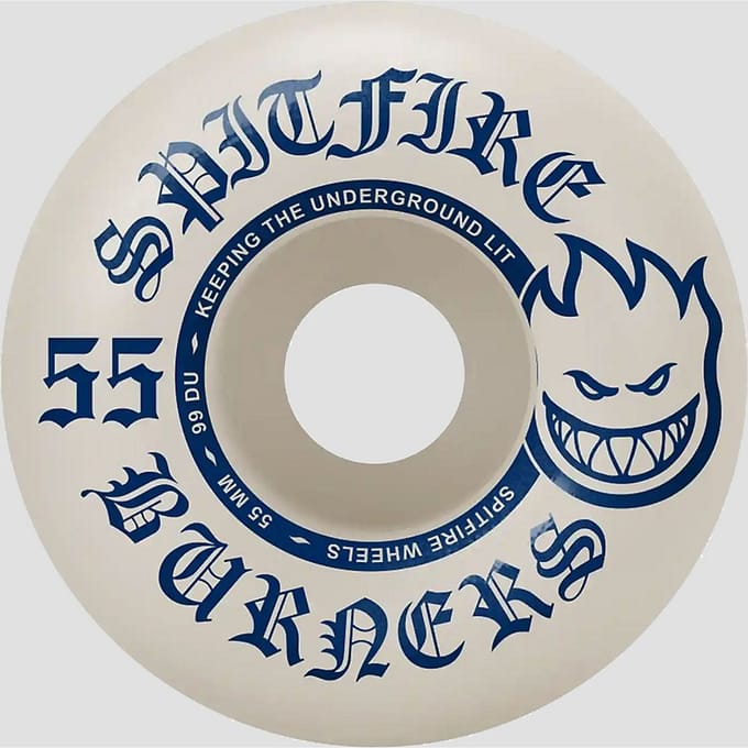 Spitfire 99 Du Burners Bighead 55mm Wielen wit