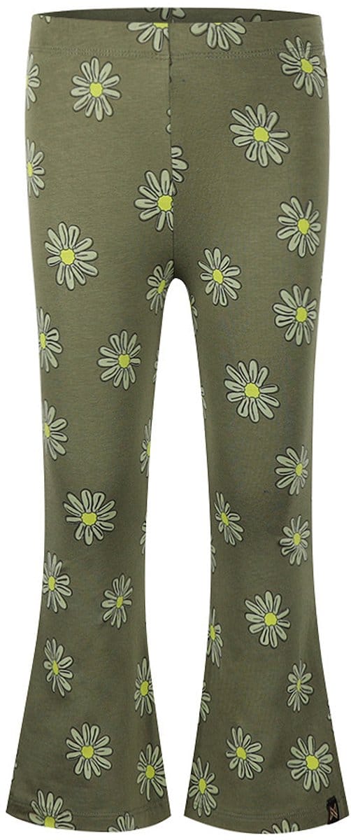 Koko Noko Meisjes Flared Legging - Army green