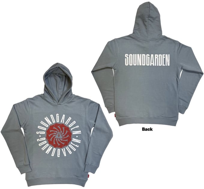 Soundgarden - Circle Logo Hoodie/trui - M - Blauw