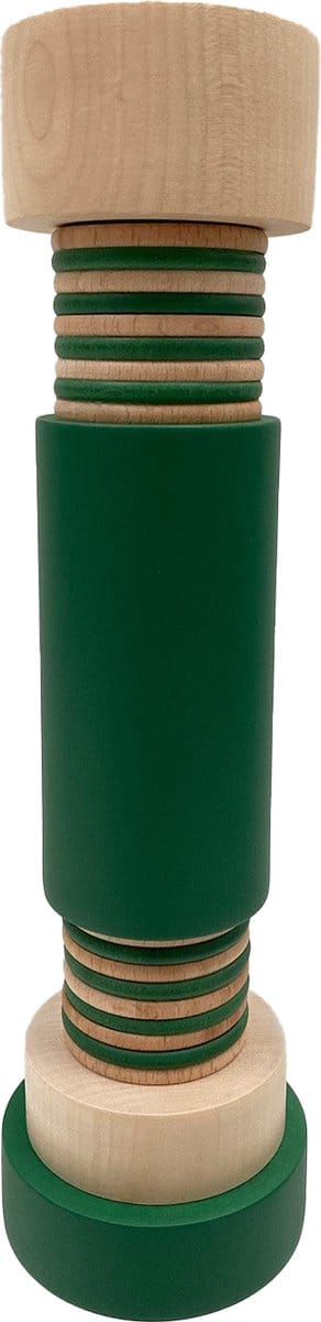 Alessi Twergi zout- peper- en kruidenmolen naturel / groen