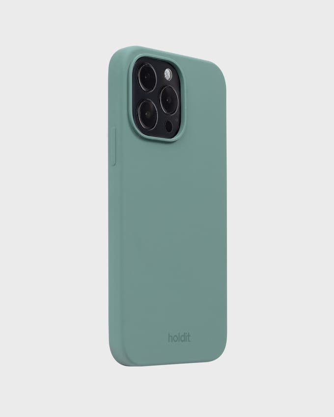 Phone Case Silicone Moss Green iPhone 14 Pro Max