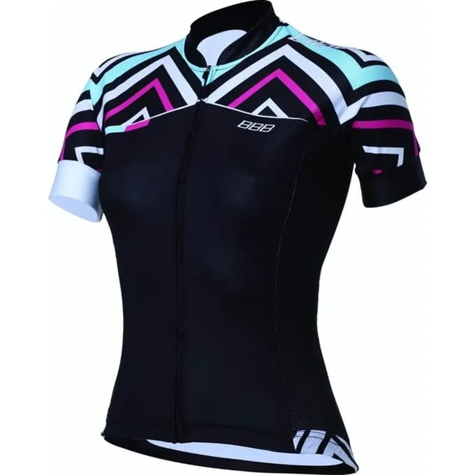 Bbb Omnium Korte Mouw Wielertrui Blauw M Vrouw