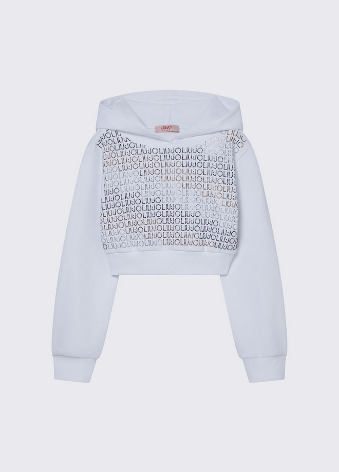 sweatshirt met wit baby logo