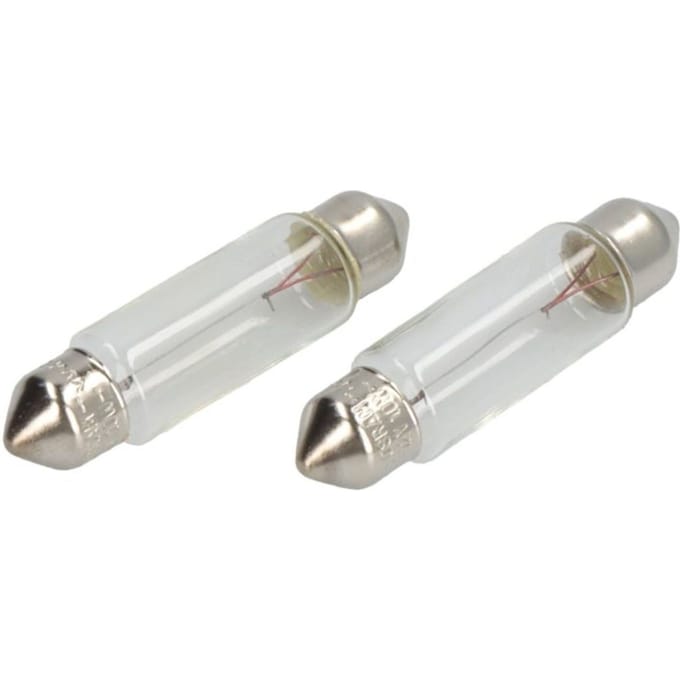 Ams-Osram Gloeilamp OSRAM C10W Standard 12V/ 10W, 2 stuk