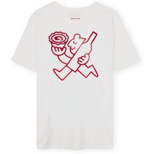T-shirt Korte Mouw Imago T-Shirt Nata - White