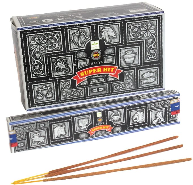Satya superhit wierook - 12x15 gram