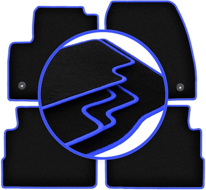 CARLUX-BLUE automatten voor: Ford Kuga MK2 SUV (2012-2019)