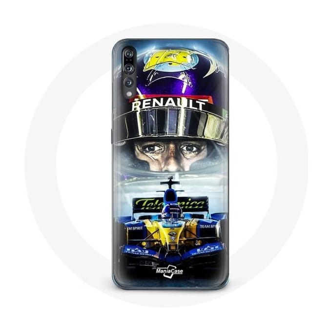 Case voor Huawei p20 Formule 1 Fernando Alonso Díaz Spaanse F1-coureur