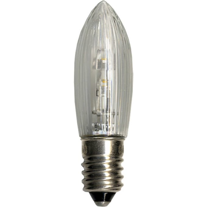 STAR TRADING Kaarsv. E10-led-reservelamp van 0,2W, 10-55V, 3 st