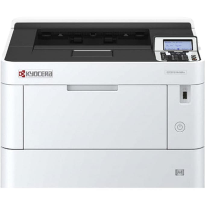 Laserprinter Kyocera ECOSYS PA4500x, zwart-wit, USB, LAN,SD-/SDHC, duplex/mobiel afdrukken, tot A4, incl. toner, zwart-wit