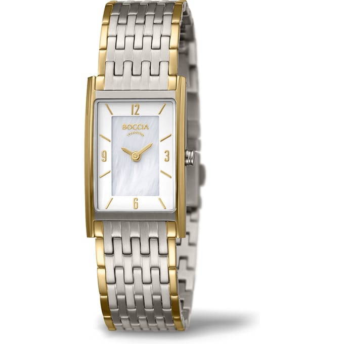 Boccia Titanium 3212.09 Dames Horloge 21 mm
