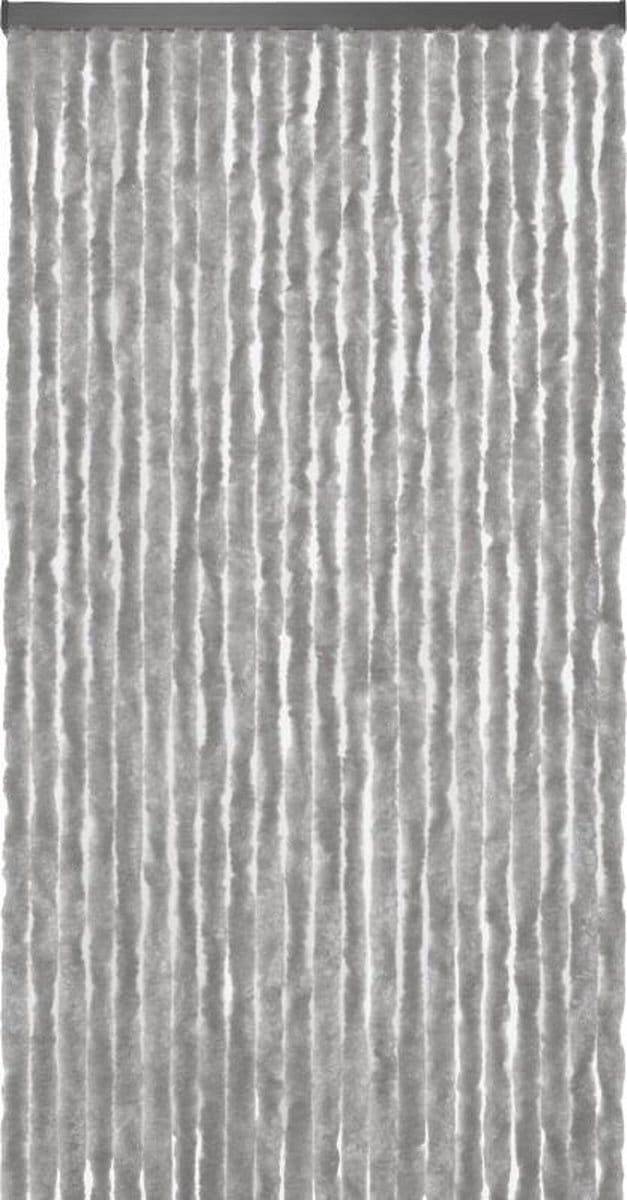 Kattenstaart - Vliegengordijn - Horgordijn - 100cm x 230cm - Grijs