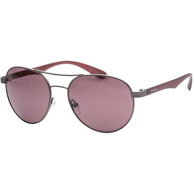Calvin Klein Matte Pilotenzonnebril Dames/Dames (Roze/Metaalgrijs)