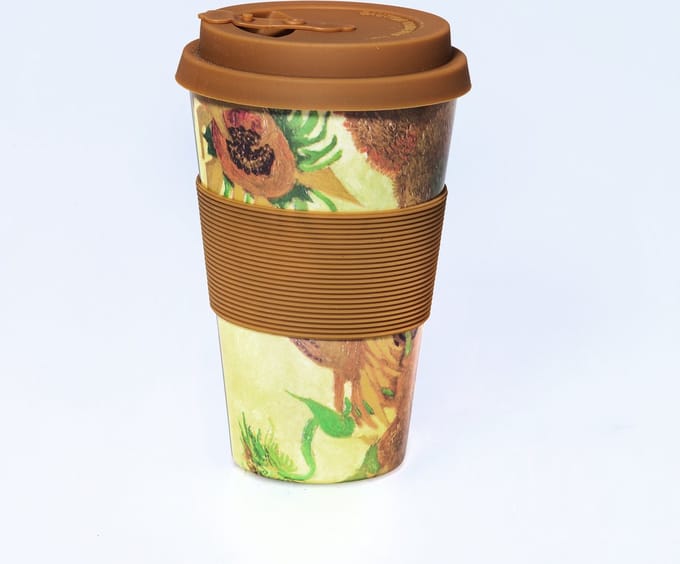 Memoriez - Coffee to go mug - van Gogh - Zonnebloem