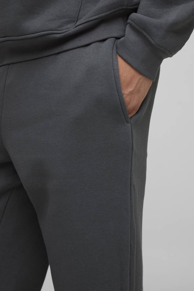 Essential Regular Fit Jogger | Charcoal | Size Medium
