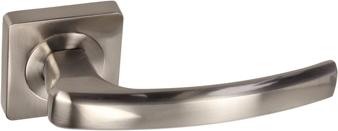 Gamet Oda Basic Line - Deurkruk - Vierkant Schild - Geborsteld Nikkel