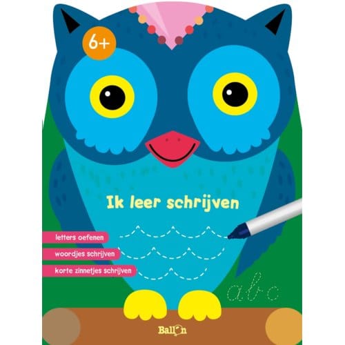 Ik Leer Schrijven 6+ - Ik Speel En Leer (Wipe & Clean)
