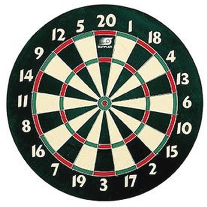 Deluxe Dartboard voor Darts Spel