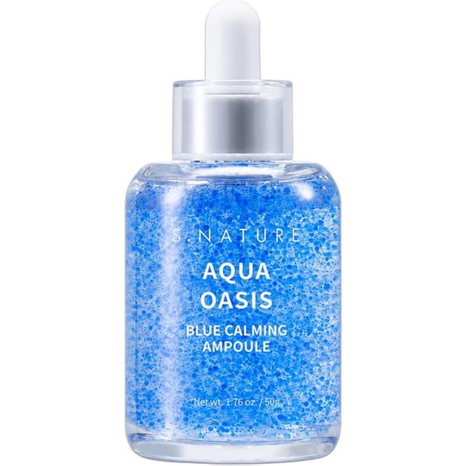 [S.NATURE] Ampoule Apaisante Bleue Oasis d'Eau 50ml white