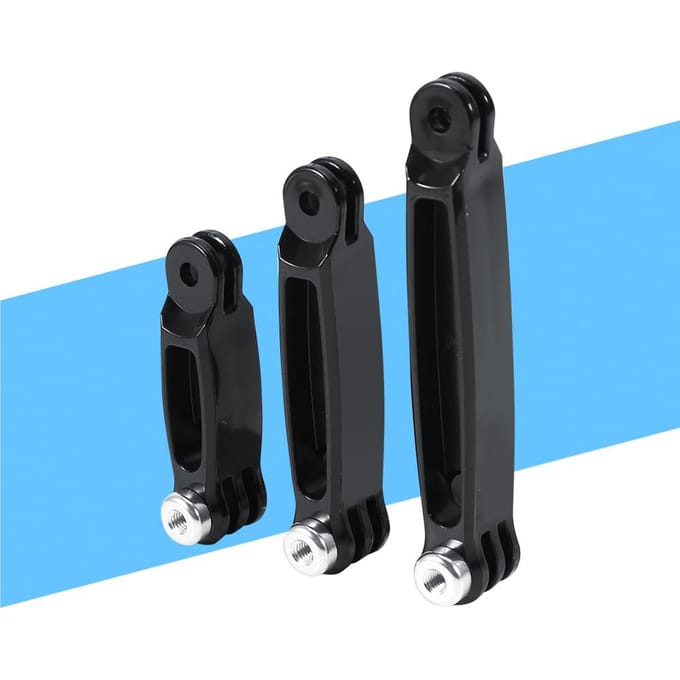 3 in 1 Verlengarm Paalmontageset Accessoire voor Gopro Hero 2 3 3+ 4 Session blue