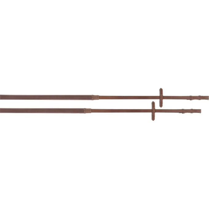 Rubber teugels voor paarden kleine spikes rubber teugels T de T