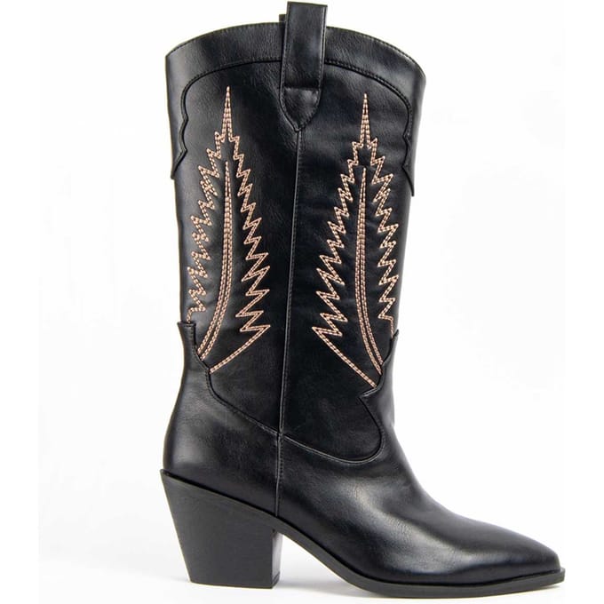 Bota De Tacón Para Mujer.  Montevita  Tejan2  100942 37