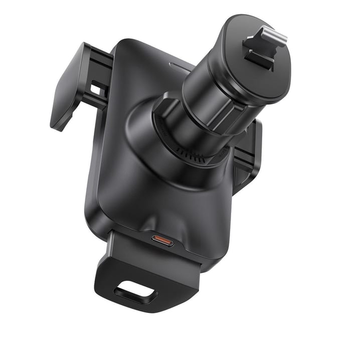 Baseus Wisdom Wireless Charging Air vent Electric Car Phone Holder (black)
