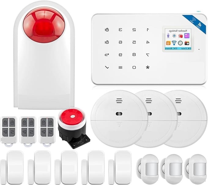 Alarmsysteem - Inbraakbeveiliging - Huisbeveiliging - App Bediening - KIT 2 - Wit
