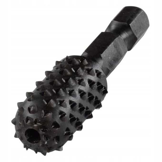 wolfcraft - Profielrasp voor hout, zeskantschacht - 4377000