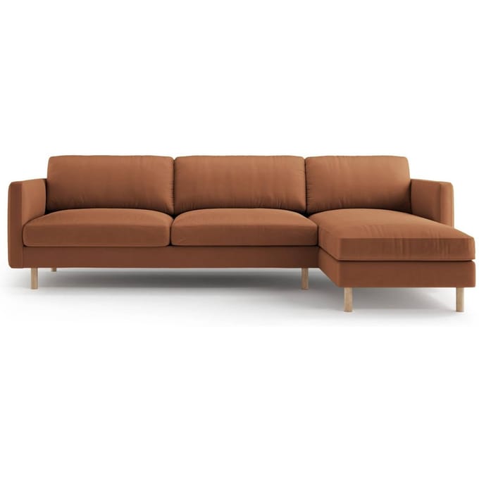 Hoekbank Eden rechts velvet | Micadoni