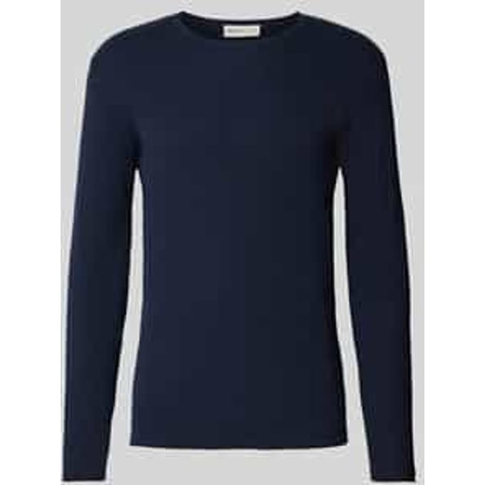 Tom Tailor Denim - Gebreide trui van katoen - Maat XL - sky captain blue