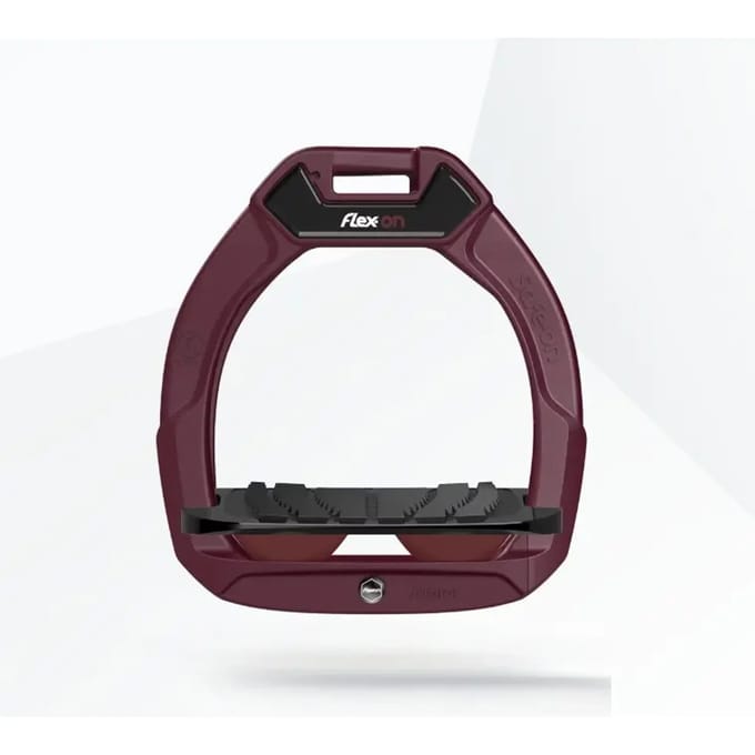 Veiligheidsstijgers Rijtraining Incliné Grip Bordeaux/ZWART/Bordeaux kind Flex-On Safe-On