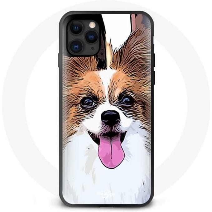 Coque Iphone 11 Epagneul Nain Continental