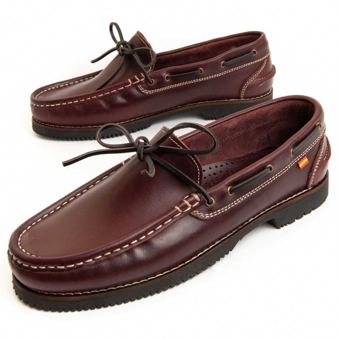 Purapiel Mocassin Pullnauk2 Bordeaux