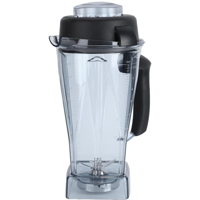 64oz Transparante Blender Container Beker Deksel Mes Vervangingsaccessoires Kit Geschikt voor C-serie black