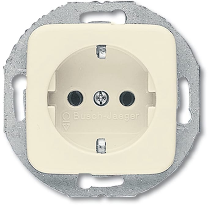 ABB 2CKA002011A1342 Apparaatinzetstuk IP20 Crème-wit, Parel-wit