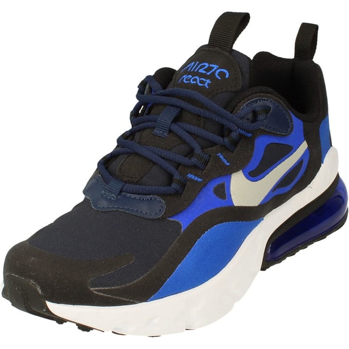 Nike Air Max 270 React Gs Marineblauwe Sneakers