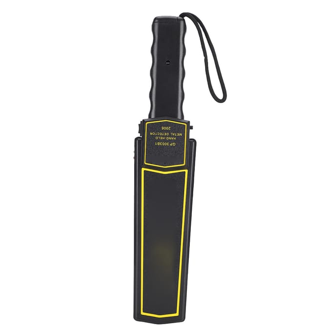 Metaaldetector met hoge gevoeligheid Draagbare handmetaaldetector Scanners voor Koeien(Rechthoek ) black