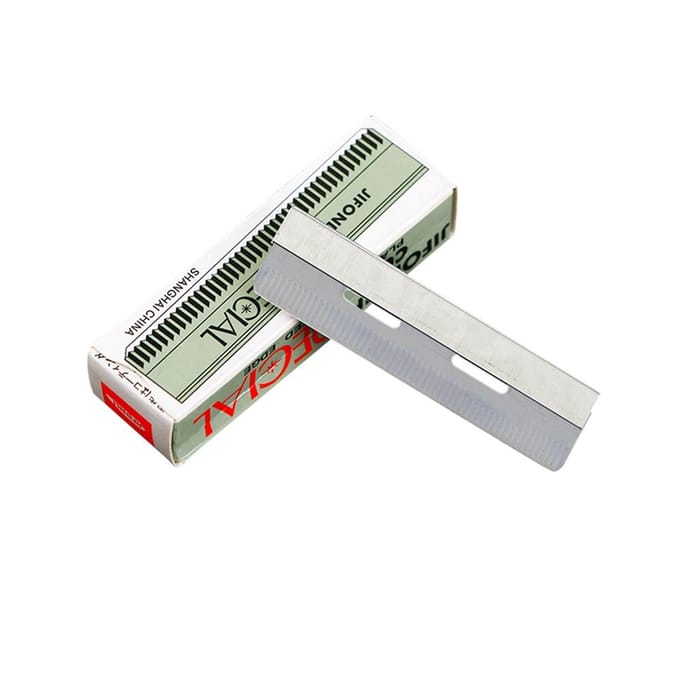 10 stuks Vrouwen Make-up Wenkbrauw Mes Trimmer Scheermes Haarverwijderaar Scheermes white