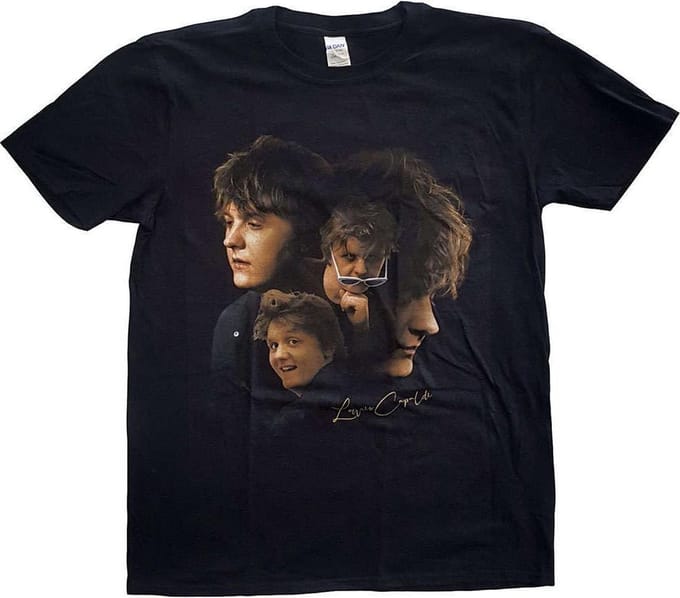 Lewis Capaldi - Photo Montage Heren T-shirt - L - Zwart
