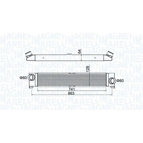 Intercooler MAGNETI MARELLI 351319204230