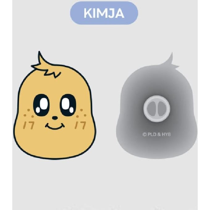 PIN'S MÉTAL MINITEEN, PRODUITS SEVENTEEN, KPOP, Officiel, Original, Authentique KIMJA gray