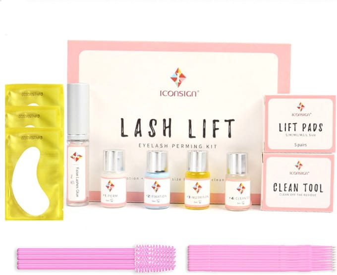 Iconsign Upgraded Wimper Lifting Set - Uitgebreide Versie - Lash Lift Set – 25-delig