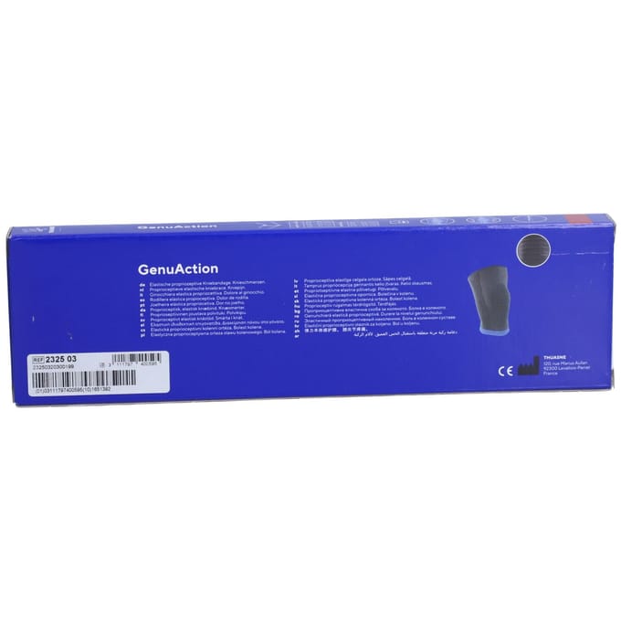 Thuasne Genu Action Kniebandage - 3 - Universeel - Grijs
