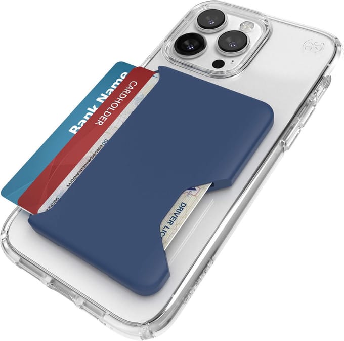 Speck ClickLock Wallet For MagSafe - Magnetic MagSafe Wallet - Coastal Blue