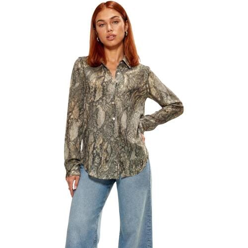 Blouse Guess NEW LS CLOUIS SHIRT W6YH68 W3212
