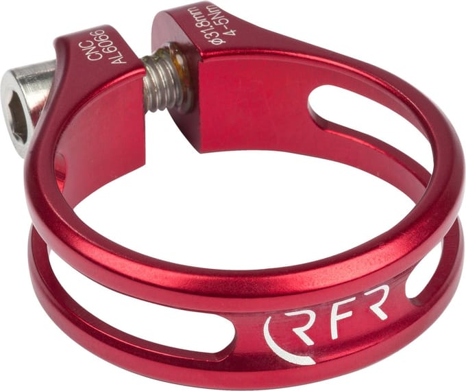 RFR Zadelpenklem ULTRALIGHT 31,8 RED
