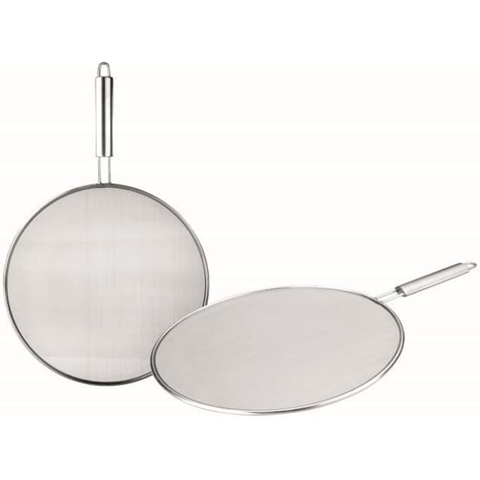 Couvercle anti-projection - IBILI - 704329 - Inox - Manche inox - Diamètre 29cm